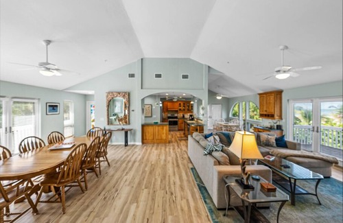 North Captiva House | Perfect Placement, A beautiful beachfront home