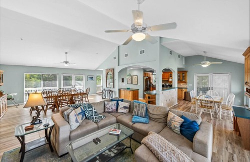 North Captiva House | Perfect Placement, A beautiful beachfront home