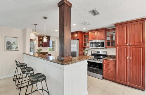 Cape Haze House | Perfect waterfront home complete with dock and boat lift.