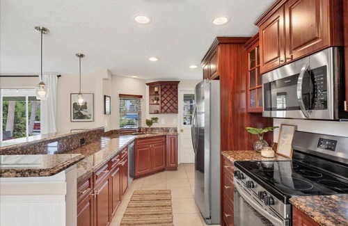 Cape Haze House | Perfect waterfront home complete with dock and boat lift.