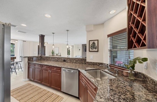 Cape Haze House | Perfect waterfront home complete with dock and boat lift.