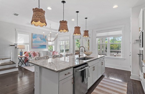 Santa Rosa Beach House | Periwinkle Shores Designer-Owned Coastal Retreat with Golf Cart, Bikes & Serene Pond Views