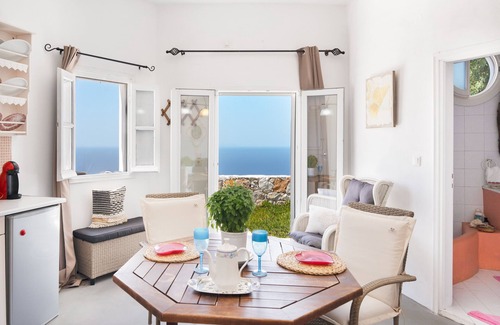 Sikinos Apartment | Pet-Friendly Apartment 'Antiparos' with Sea View & Wi-Fi