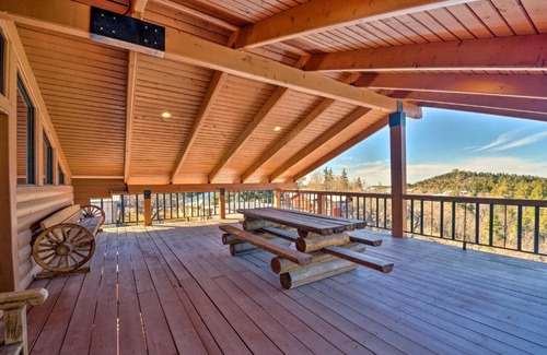 Cloudcroft House | Pet-Friendly Cloudcroft Cabin Walk to Shop, Food