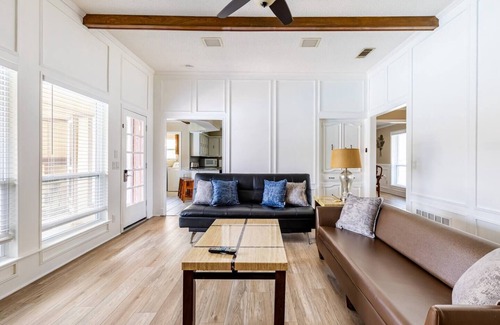 Garland House | Pet-Friendly Garland Retreat with Heated Pool