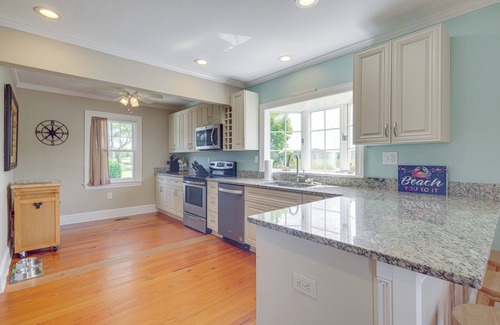 Cape Charles House | Pet-Friendly Home w/Gazebo: Minutes to Beach!