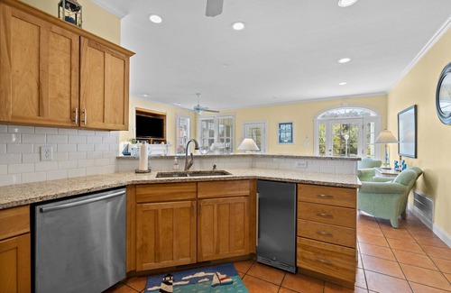 Emerald Isle House | Pet Friendly, Oceanside Interior Home Private Pool, Golf Cart, and Easy Access.