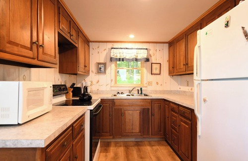 Raymond Cottage | Pet-friendly waterfront cottage just 26' from the shore of Panther Pond!