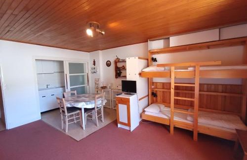 Montgenevre Apartment | Petit prix studio 4 pers. proche pistes et commerces avec balcon sud, acceptant animaux - FR-1-445-90