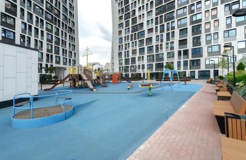 Shevchenkivs'kyi District Apartment | Petrovdom Apartments 13-102 in RC Manhattan, 11 Beresteiskyi Avenue