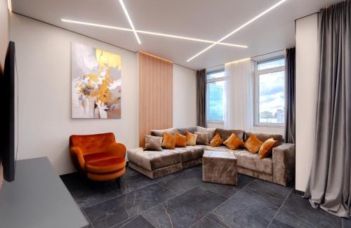 Shevchenkivs'kyi District Apartment | Petrovdom Apartments 18-196 in RC Manhattan City,Beresteiskyi 11