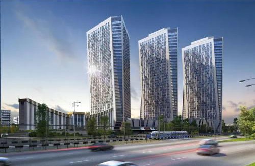 Shevchenkivs'kyi District Apartment | Petrovdom Apartments 35-454 in RC Manhattan City,Beresteiskyi 11