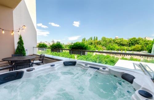 Pechers'kyi District Apartment | Petrovdom SPA Luxury apartment 11-240 with jacuzzi in RC Pechersk Plaza