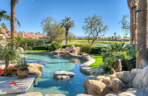 La Quinta House | PGA West Tuscan Custom Estate with multiple Spas and Steam Shower