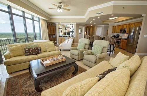 Orange Beach Condo | Phoenix West 1101 Your Orange Beach Escape! Gulf Front Lazy River Slide by Prickett Properties