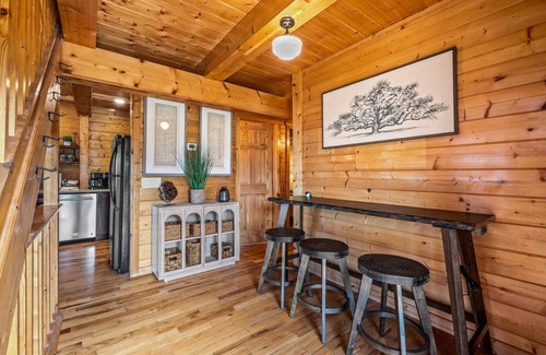 Gatlinburg - Pigeon Forge Ski Chalet | Picadilly Point: Total Lux Reno Hot Tub Fire Pit PS5 Basketball Arcade