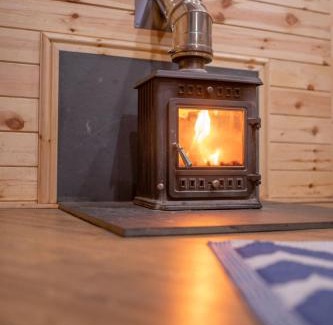Llanelltyd Apartment | Pine Tree House with Hot tub & Sauna