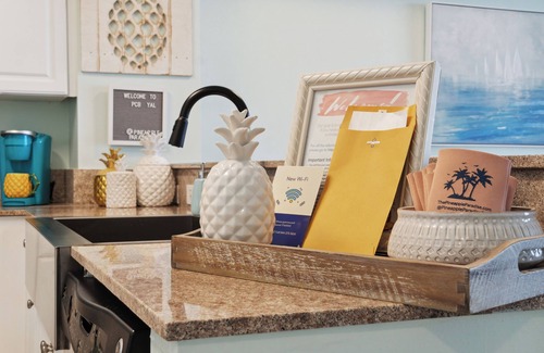 Panama City Beach Condo | Pineapple Paradise - Gulf Front 1BD + Bunk, 2BA, Sleeps 6 in Shores of Panama