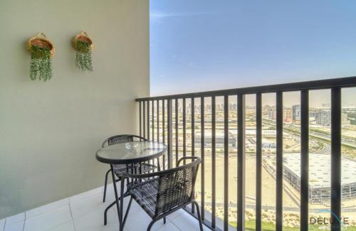 Dubai Production City Apartment | Placid 2BR with Assistant Room at Mesk 1 Midtown Dubai Production City by Deluxe Holiday Homes
