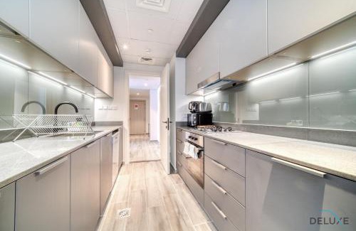 Dubai Production City Apartment | Placid 2BR with Assistant Room at Mesk 1 Midtown Dubai Production City by Deluxe Holiday Homes