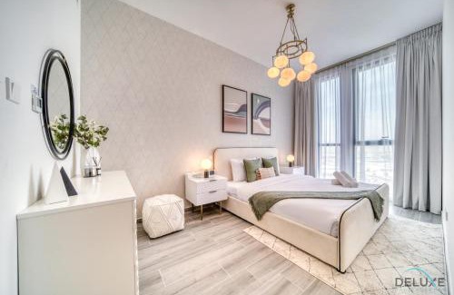 Dubai Production City Apartment | Placid 2BR with Assistant Room at Mesk 1 Midtown Dubai Production City by Deluxe Holiday Homes