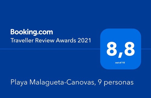 La Malagueta Apartment | Playa Malagueta-Canovas, 8 personas