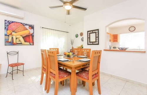 Playacar House | Playacar Family Townhome, Pool & Walk to Beach