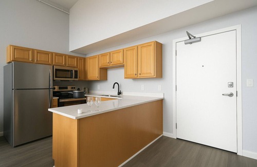 Downtown Cleveland Apartment | Playhouse Square: Downtown, Rock Hall, Clinic, CSU