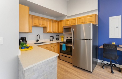Downtown Cleveland Apartment | Playhouse Square: Downtown, Rock Hall, Clinic, CSU