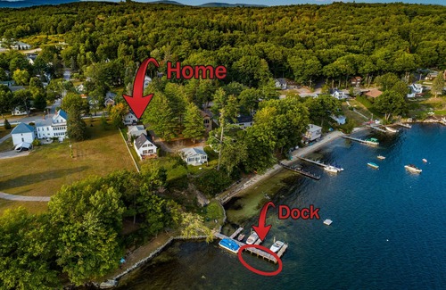 Meredith Cottage | Pleasant Street, Meredith Lake Cottage with Dock