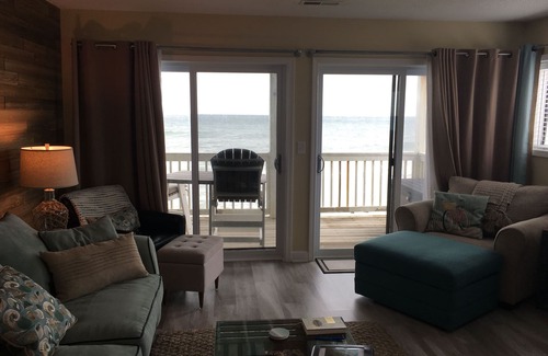 Kure Beach Condo | Pleasure Island Paradise - closest rental to the beach you will find