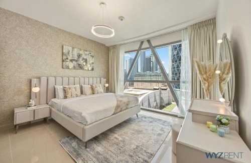 DIFC Apartment | Plush 1BR Steps to DIFC Museum of the Future and Metro