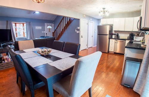 Tobyhanna Ski Chalet | Pocono Dog Friendly Home, Deck, Yard & Fire Pit