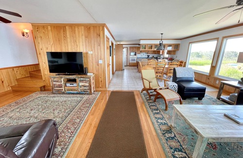 Ocracoke House | Point Of View: Relax on the deck watching passing boats and kayaks.