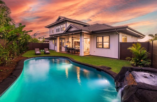 Poipu House | Poipu Beach Estates - House + Cottage - Private Pools, Walk to Beach, A/C
