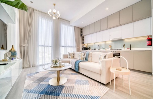 Dubai Production City Apartment | Polished 1BR at Noor 1 Midtown Dubai Production City by Deluxe Holiday Homes