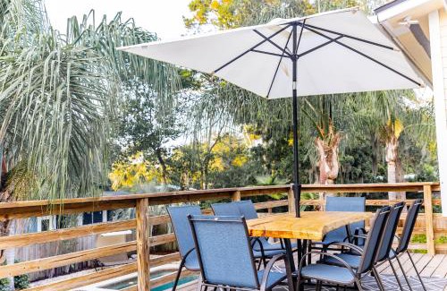 Jacksonville Beach House | Pool & Hot Tub Home w Game Room! 1 Mile to Beach!