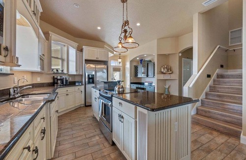 Flagler Beach House | Pool, hot tub, wraparound balcony & cupola views, across from beach!