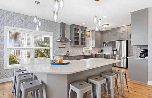 Ocean Isle Beach House | Pool + Outdoor Bar + Ocean Views | Fall Open