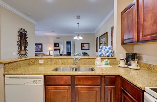Four Corners Apartment | Poolside condo at Tuscana Resort with Hot Tub. Close to Disney!