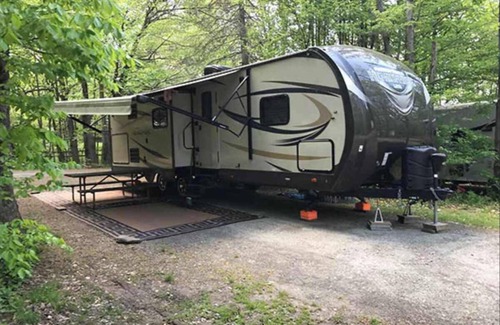 Wellsboro House | Pop up Camper Site Water & Electric Up to 32FT