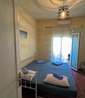 Perea Apartment | Popi Apartment for rent Peraia floor with balcony 38 qm τμ
