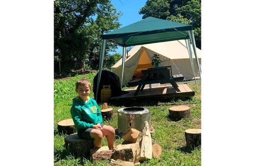 Penally RV Rental | Poppy 1 Bedroom bell tent