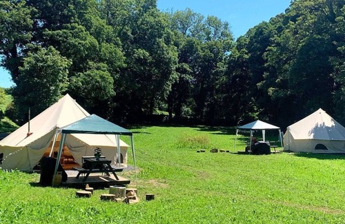 Penally RV Rental | Poppy 1 Bedroom bell tent