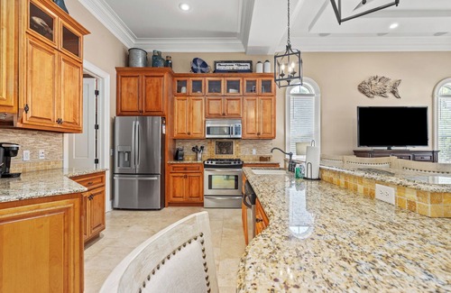 Seagrove Beach House | Poseidon's Grotto! Dog-friendly w/Heated Private Pool, Steps 2 Beach!