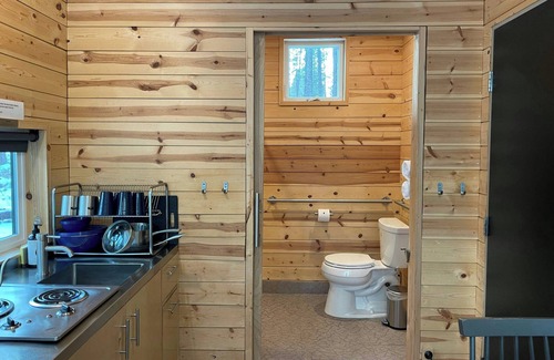 Pine River Cabin | Postcard Cabins Wild Rose