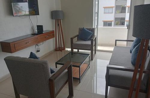 Manzanillo Apartment | Precioso depa a 70 mts de playa