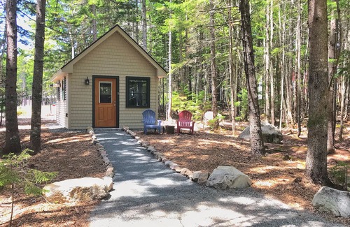 Southwest Harbor Cottage | Precipice Tiny House at Acadia Yurts