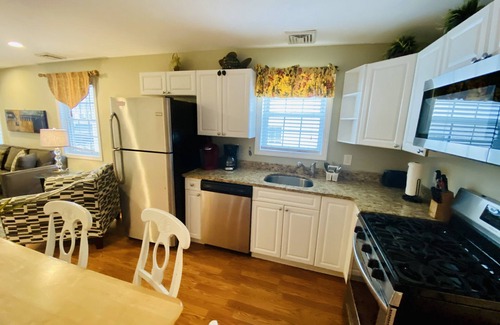 Ortley Beach House | PREMIER HOST-3BR SEASIDE PARK HOME, 2 BA One Short Block to Beach, Kit,Liv Room