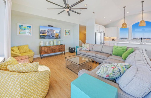 Hatteras House | Premier Oceanfront Dog Friendly w/Pool, Hot Tub, Elevator, Theater, Much More